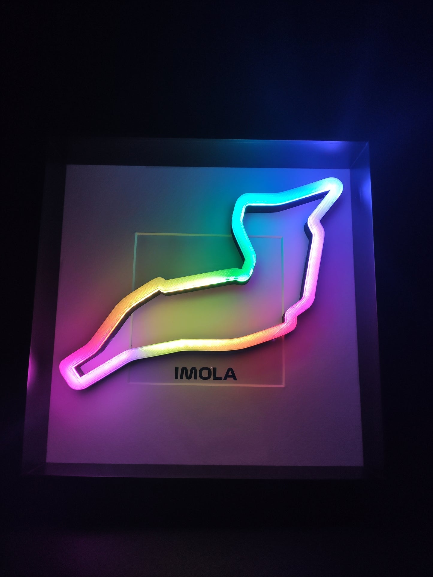 LEDTrack - RGB illuminated F1 Track Lamp