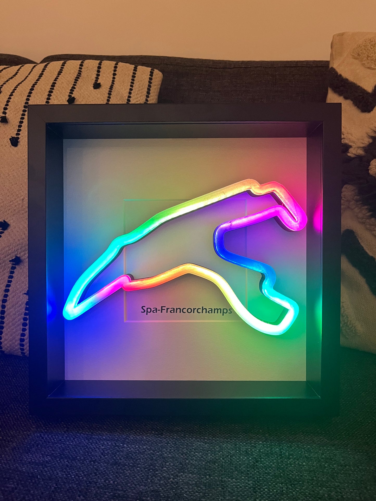 LEDTrack - RGB illuminated F1 Track Lamp