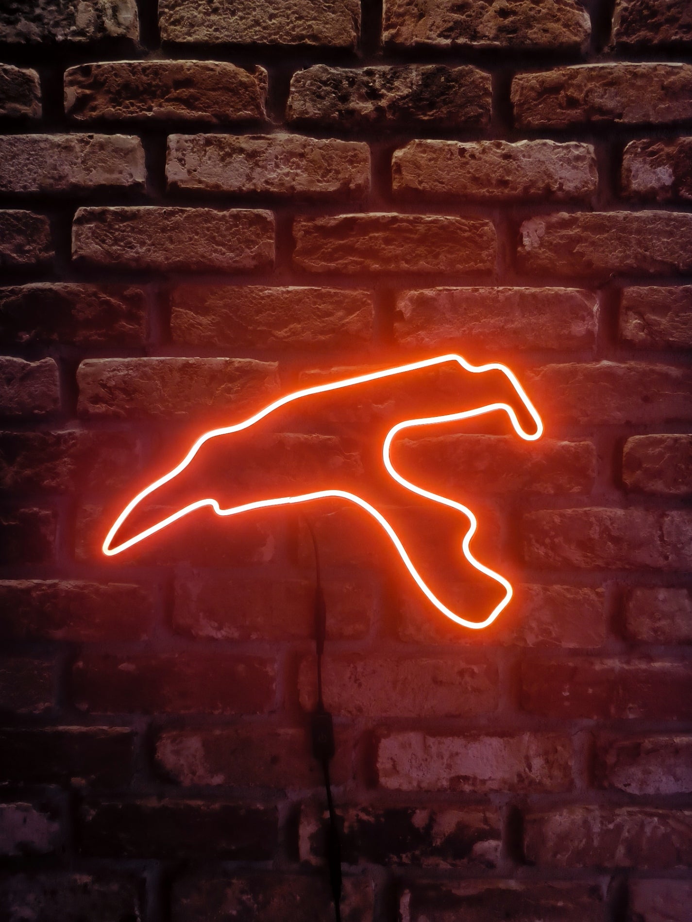 Neon Track – LED Formula 1 Circuit Outline