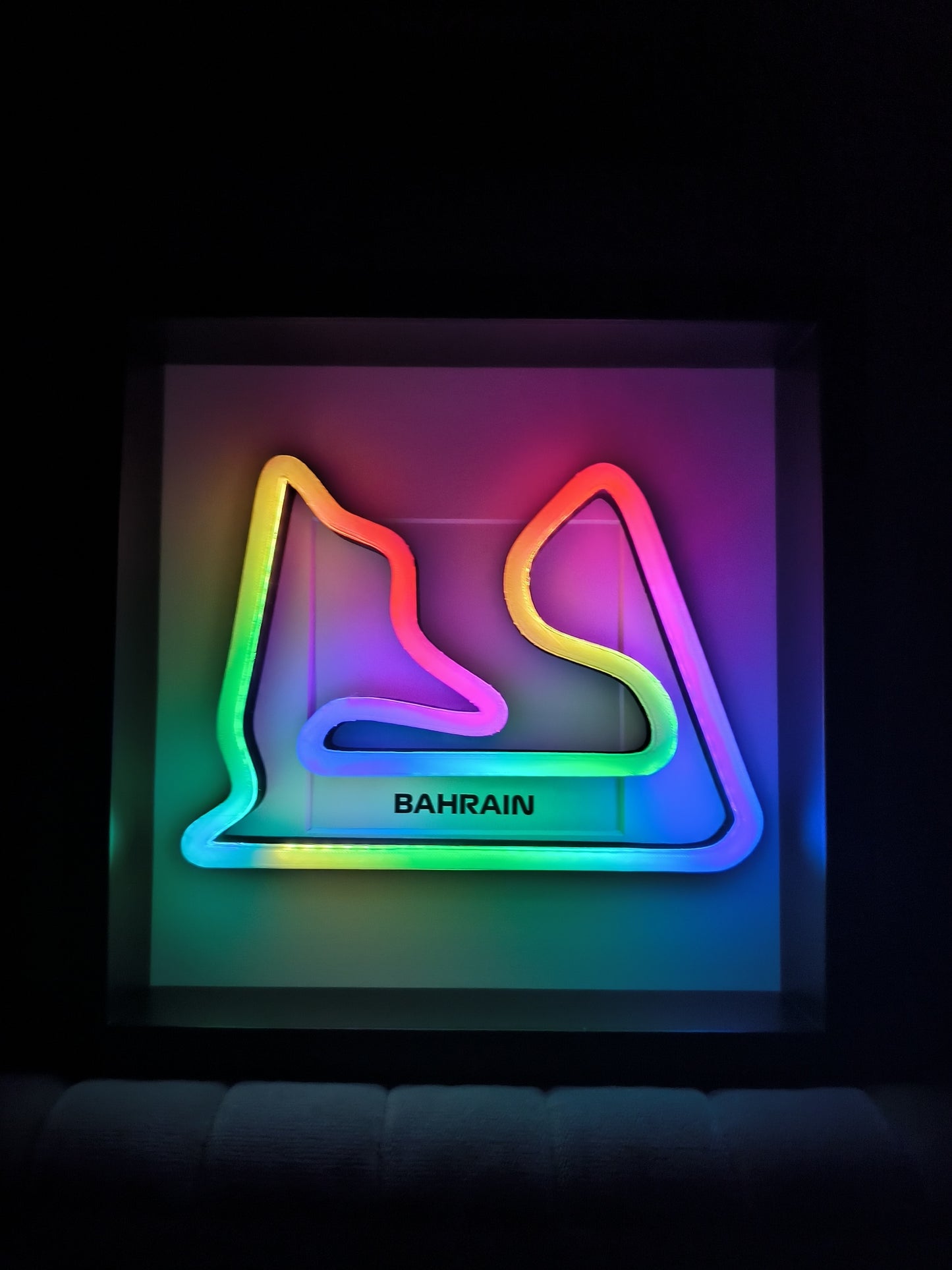 LEDTrack - RGB illuminated F1 Track Lamp