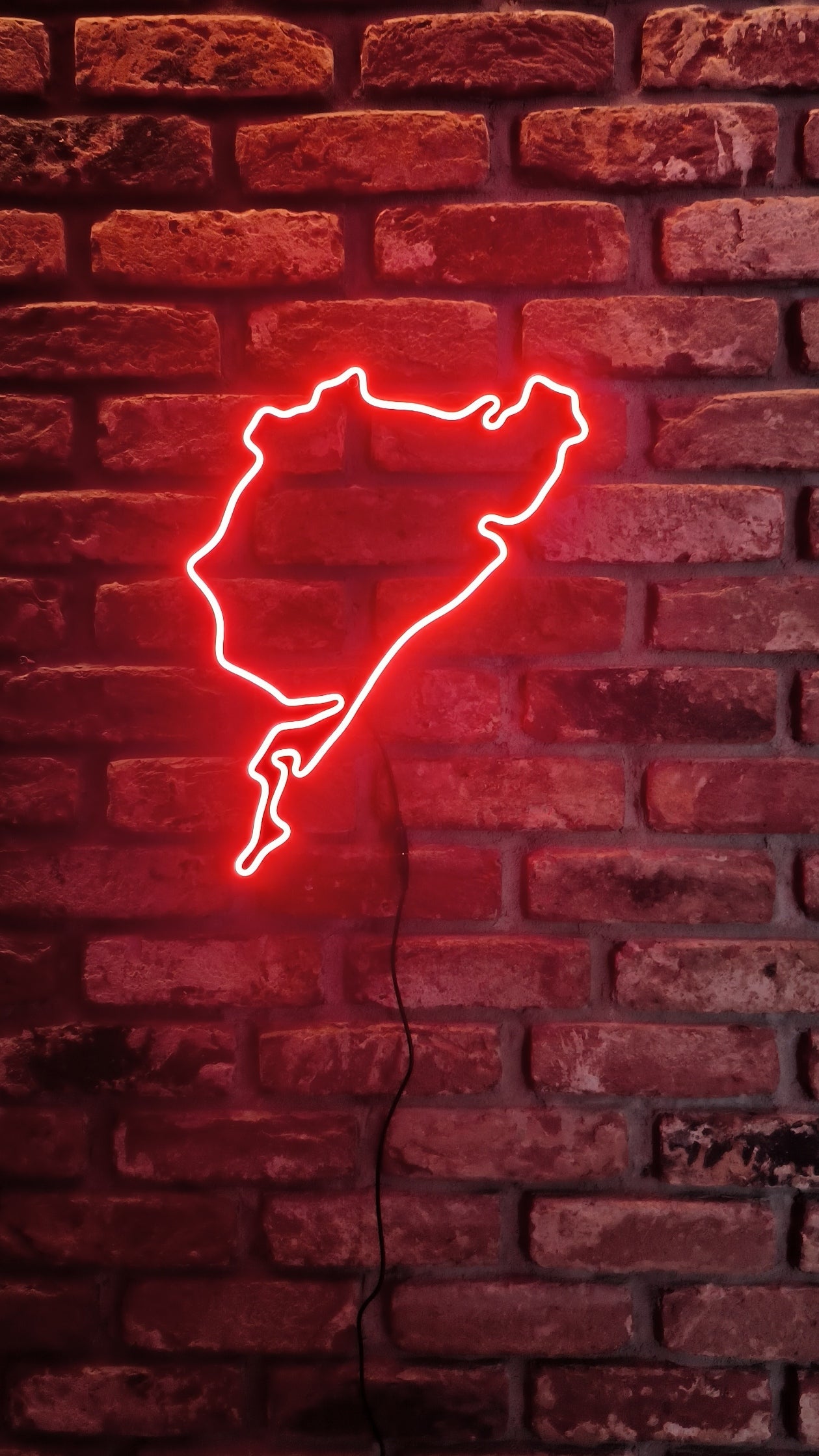 Neon Track – LED Formula 1 Circuit Outline