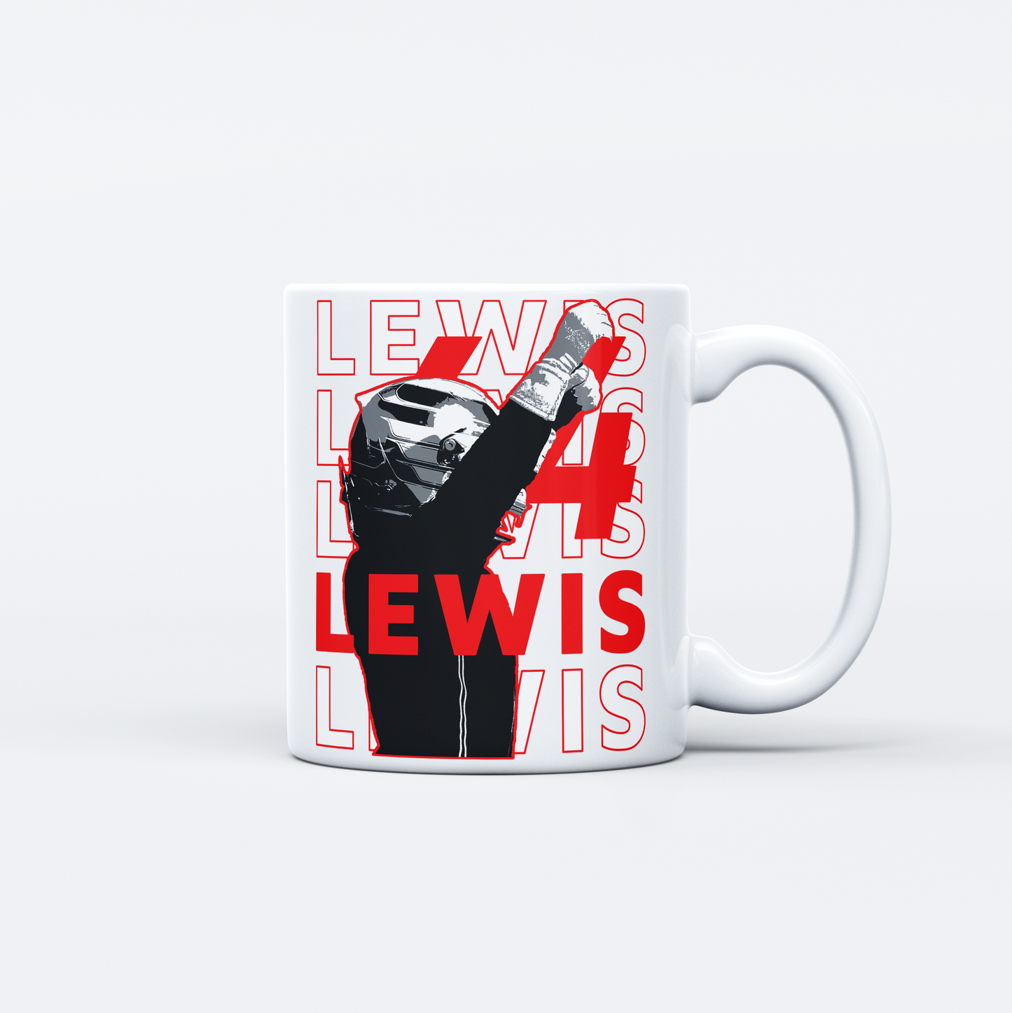 F1 Themed Mug – 330 ml with Driver or Tracks Design