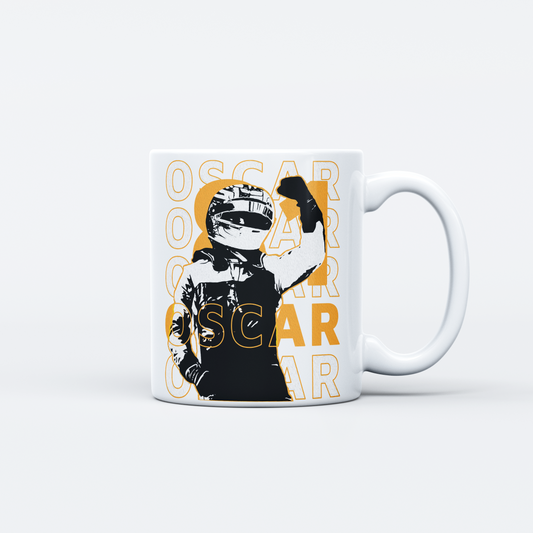 F1 Themed Mug – 330 ml with Driver or Tracks Design
