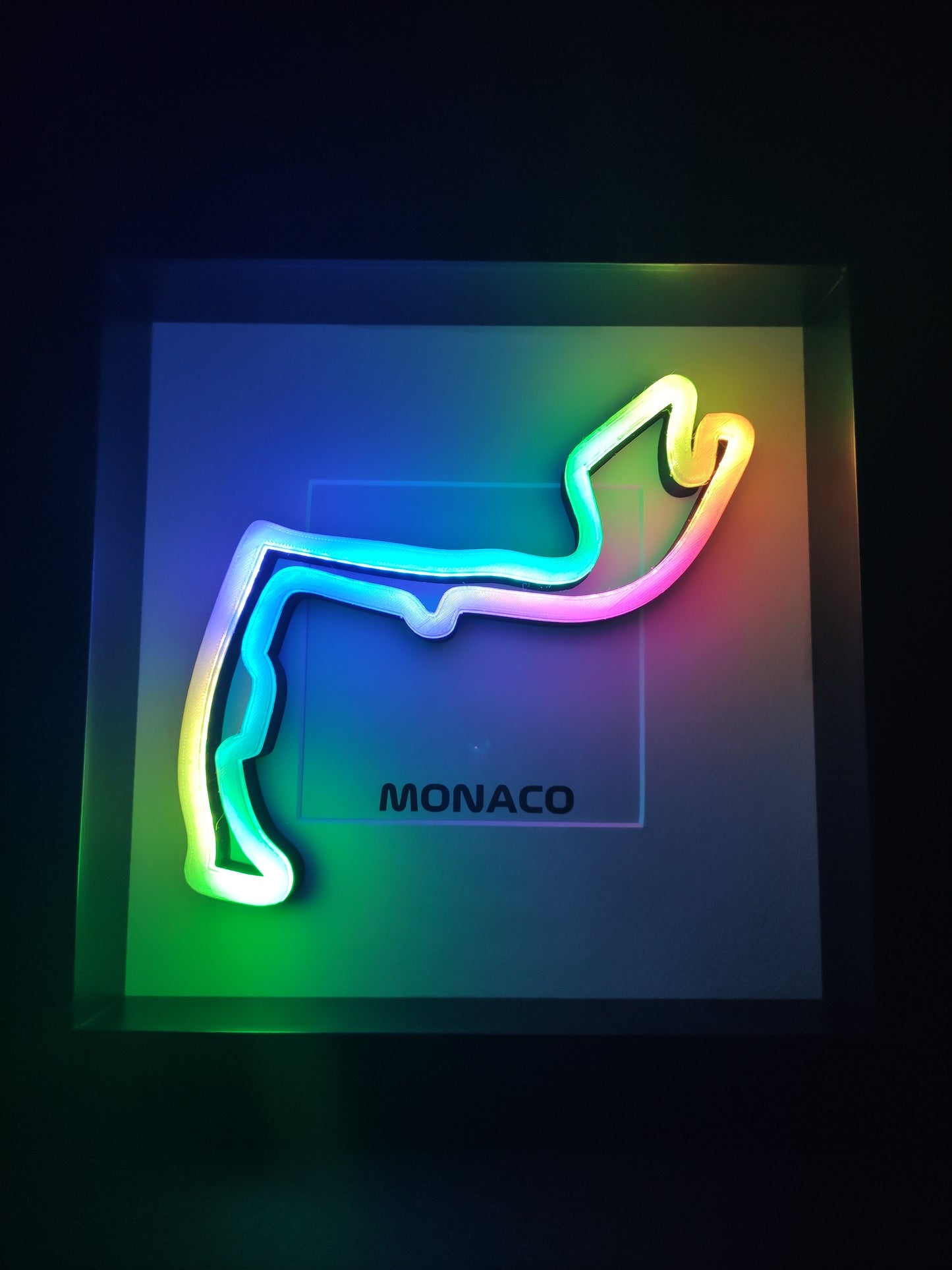 LEDTrack - RGB illuminated F1 Track Lamp