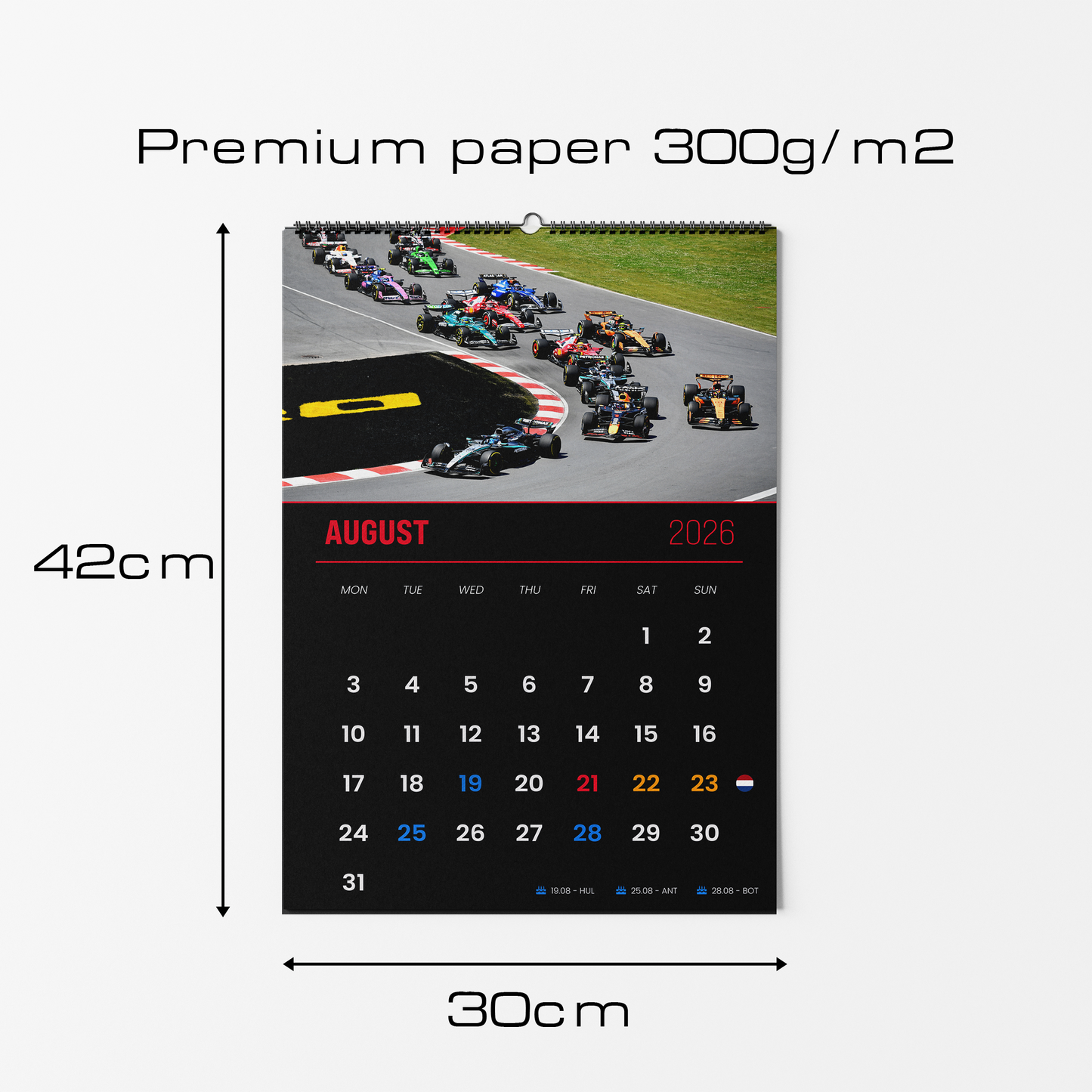 Formula 1 Calendar 2026 A3 – F1 race schedule with car photos