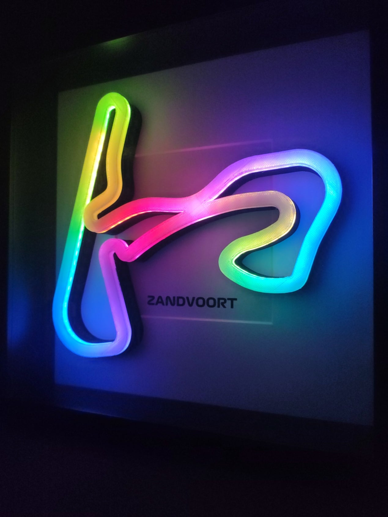 LEDTrack - RGB illuminated F1 Track Lamp