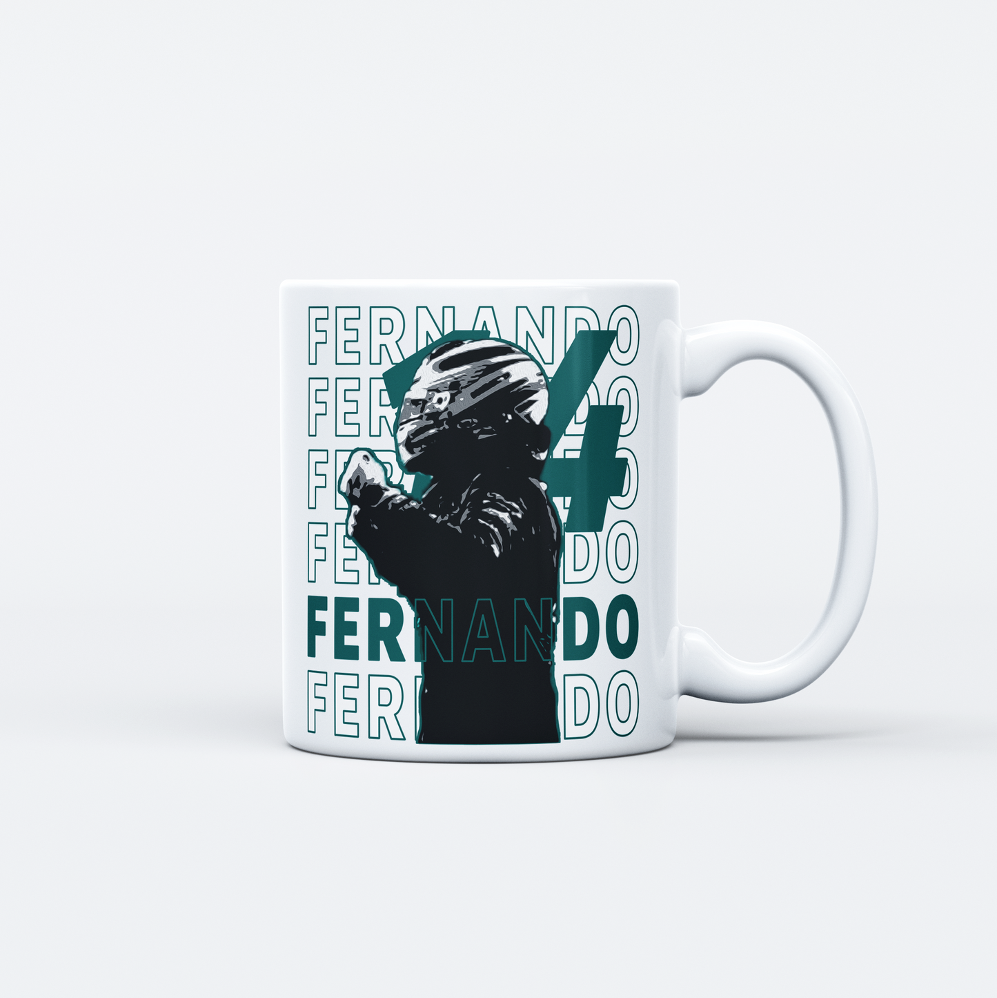F1 Themed Mug – 330 ml with Driver or Tracks Design