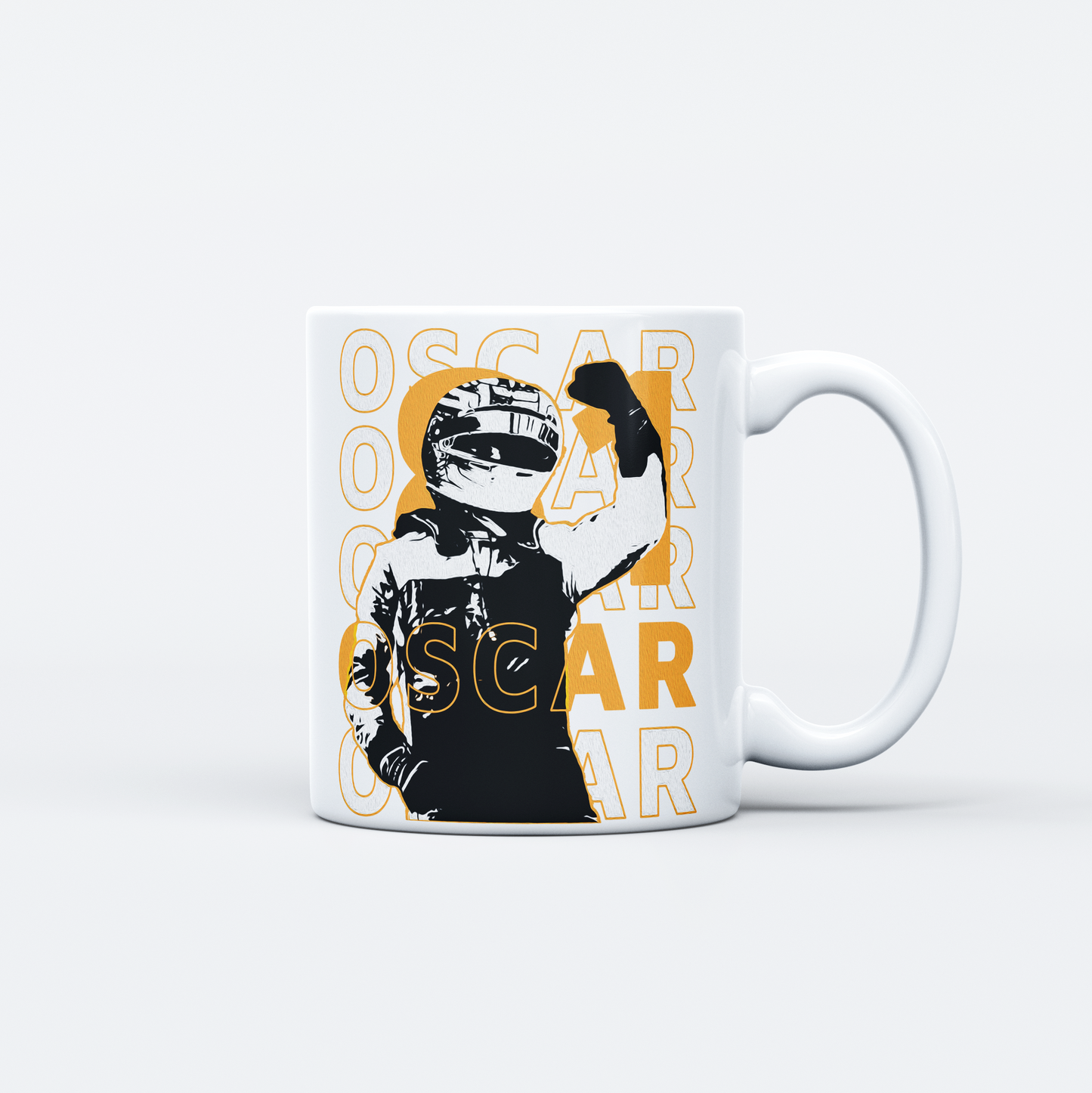 F1 Themed Mug – 330 ml with Driver or Tracks Design