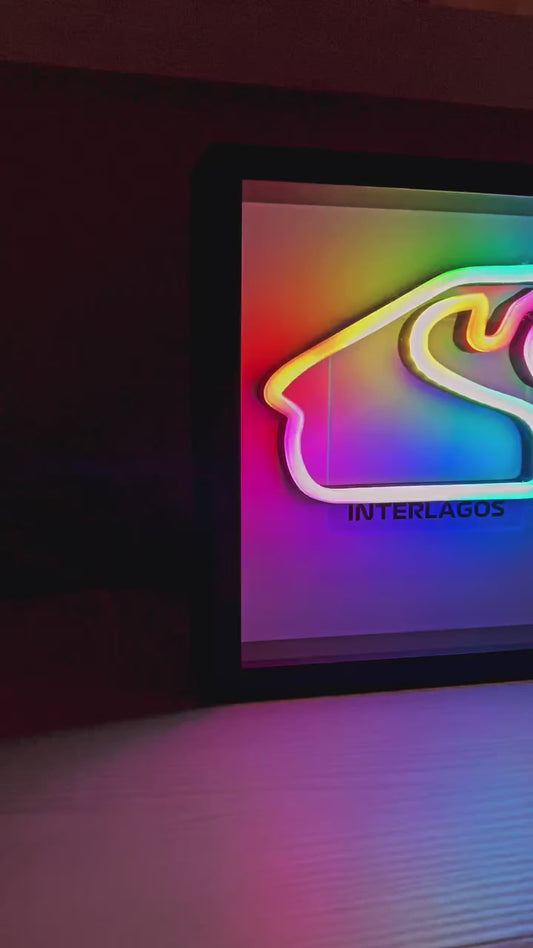 LEDTrack - RGB illuminated F1 Track Lamp